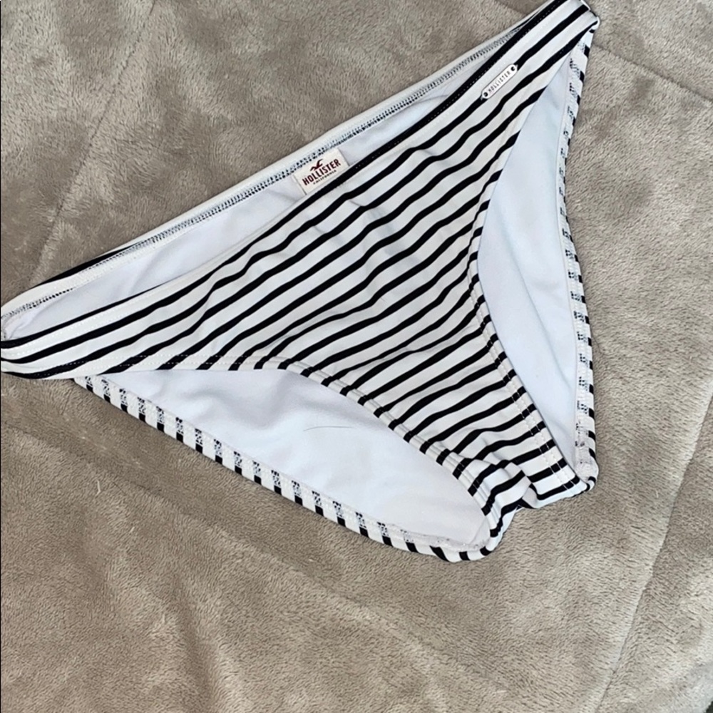 Hollister striped bikini bottoms